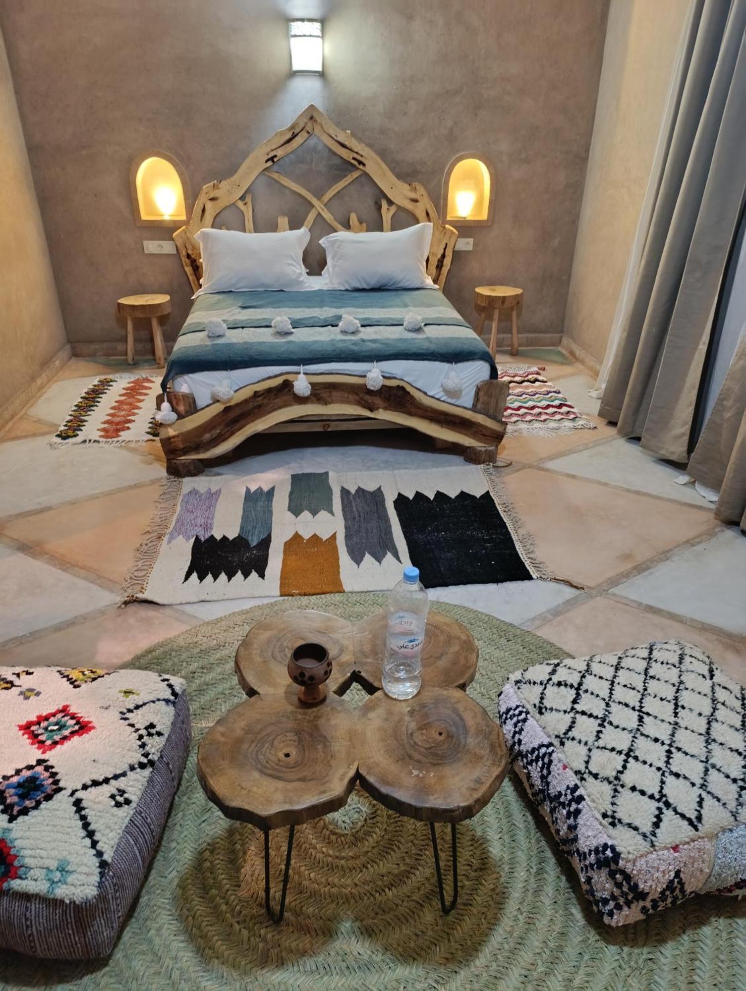 Riad Al Maktoub Maison D'Hotes Ecologique Marrakesh Eksteriør billede